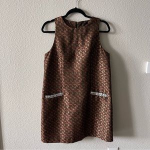 TOPSHOP Mod Minidress with embellished pockets